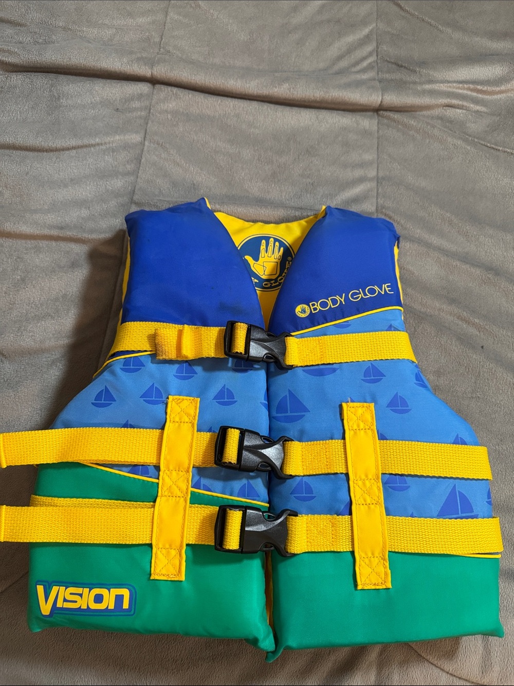 Body Glove Kids unisex PFD coast guard approved Life Jacket 50-90 lbs